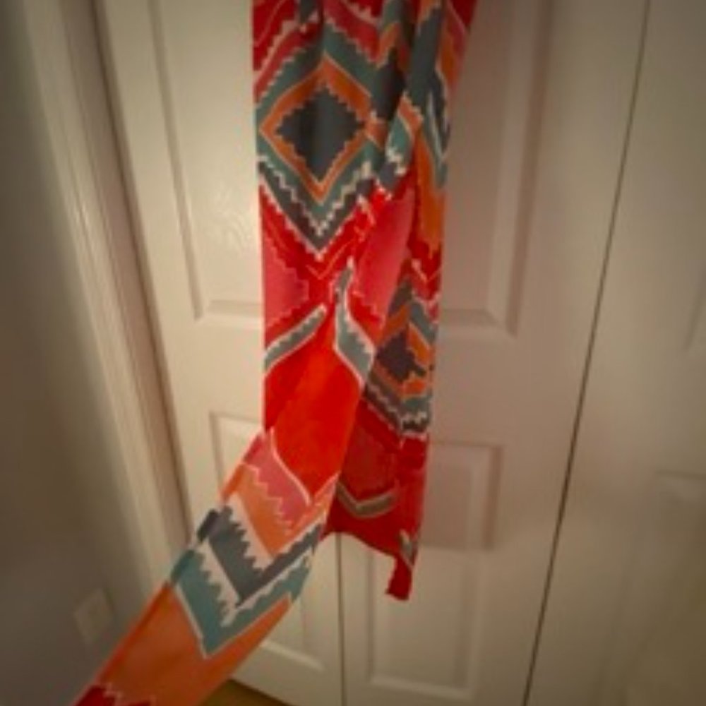 Geometric Patterned Maxi Dress - image 4